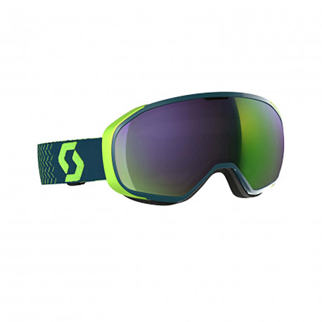 MASQUE DE SKI FIX BLUE/GREEN AMPLIFIER GREEN CHROME