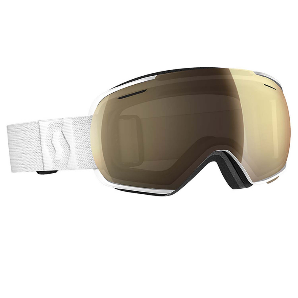 MASQUE DE SKI LINX WHITE LIGHT SENSITIVE BRONZE CHROME