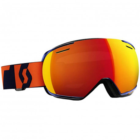 MASQUE DE SKI LINX ORANGE AMPLIFIER RED CHROME