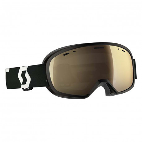 MASQUE DE SKI BUZZ PRO BLACK/WHITE LIGHT SENSITIVE BRONZE CHROME