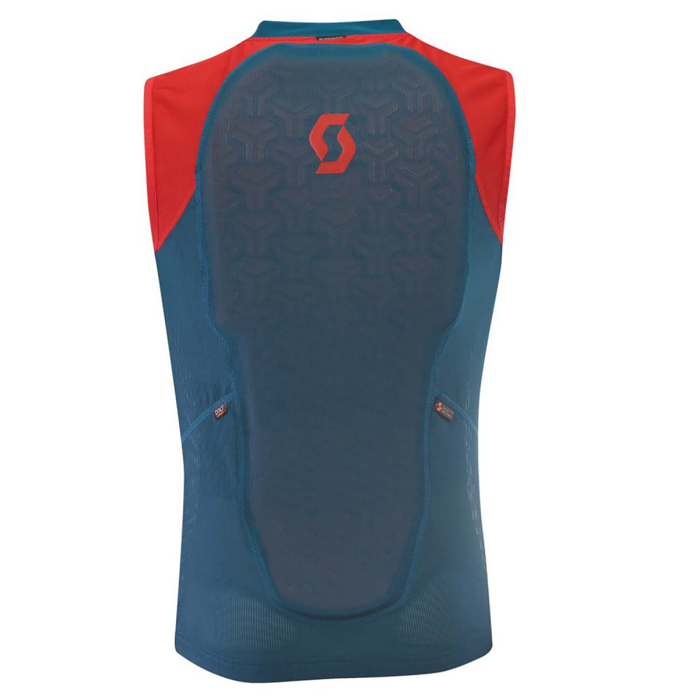 BACKGUARD LIGHT VEST M'S ACTIFIT PLUS LUNAR BLUE/RADIANT RED