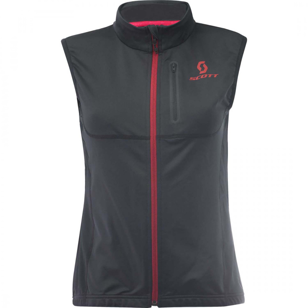 BACKGUARD THERMAL VEST W'S ACTIFIT PLUS BLACK RUBY RED