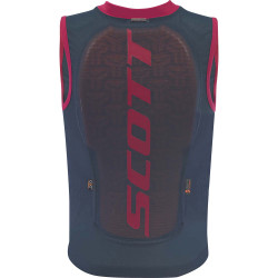 DORSAL VEST PROTECTOR JR ACTIFIT PLUS NIGHTFALL BLUE/RUBY RED