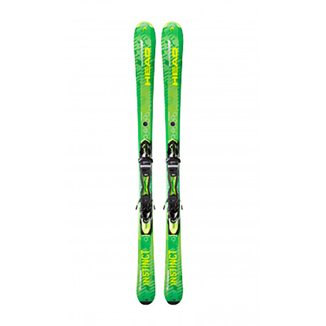 SKI PURE INSTINCT + FIXATIONS PR 10 PROMO BR 90