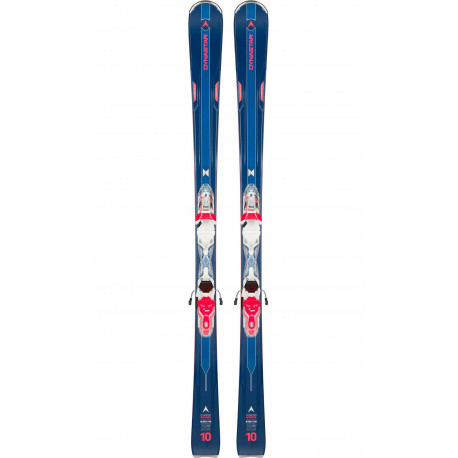 SKI INTENSE 10 + FIXATIONS XPRESS W 11 B83 WHITE/CORAIL FLUO