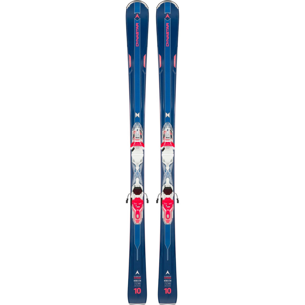 SKI INTENSE 10 + FIXATIONS XPRESS W 11 B83 WHITE/CORAIL FLUO