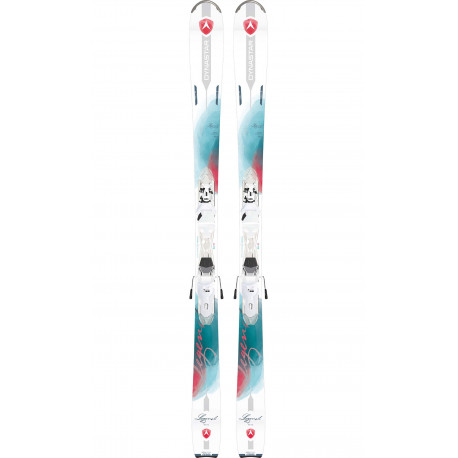 SKI LEGEND W75 + FIXATIONS XPRESS W10 B83 WHITE SPARKLE