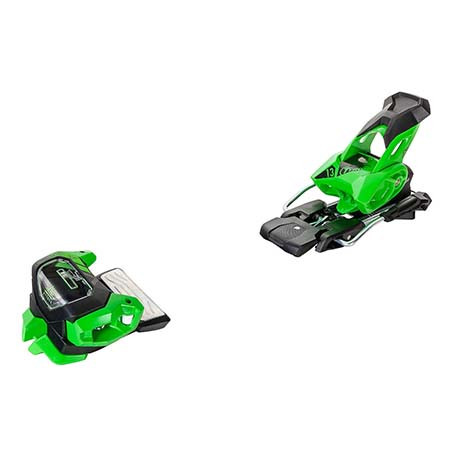 FIXATION DE SKI ATTACK² 13 GW W/O BRAKE GREEN + POWER BRAKE2 RACE PRO 110