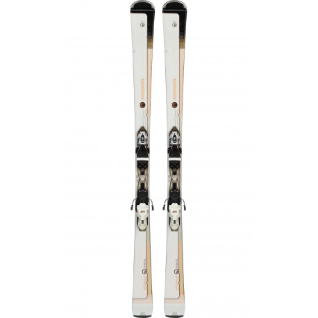 SKI FAMOUS 8 + FIXATIONS XPRESS W 11 B83 BLACK/WHITE