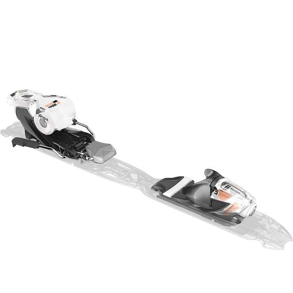 SKI FAMOUS 8 + FIXATIONS XPRESS W 11 B83 BLACK/WHITE