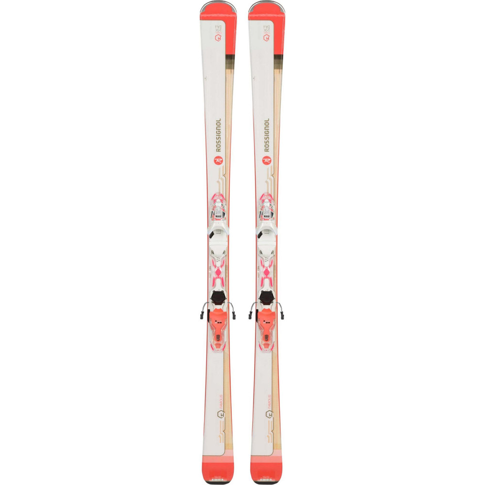 SKI FAMOUS 4 + FIXATIONS XPRESS W 10 B83 WHITE/CORAIL