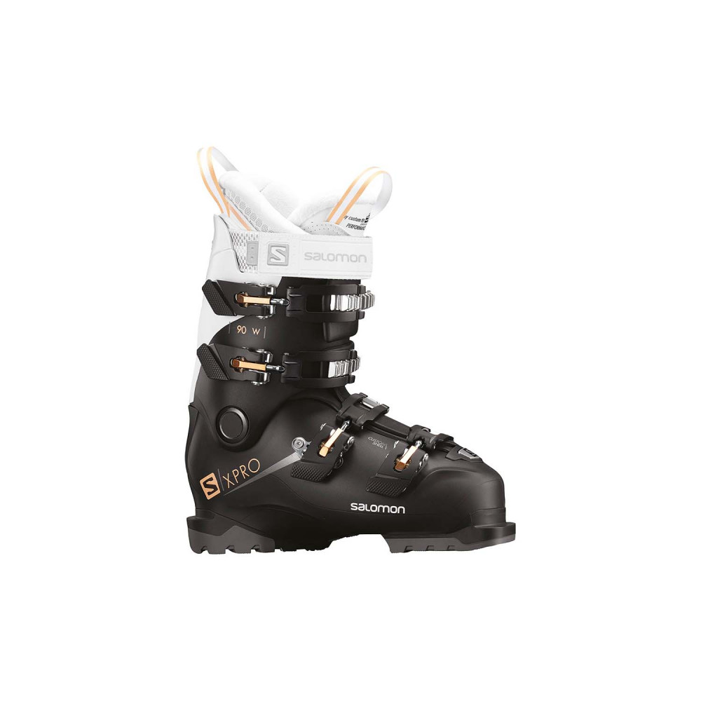 CHAUSSURE DE SKI X PRO 90 W BLACK/WHITE/CORAIL