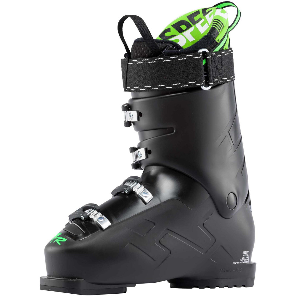 BOTAS DE ESQUÍ SPEED 80 BLACK/GREEN