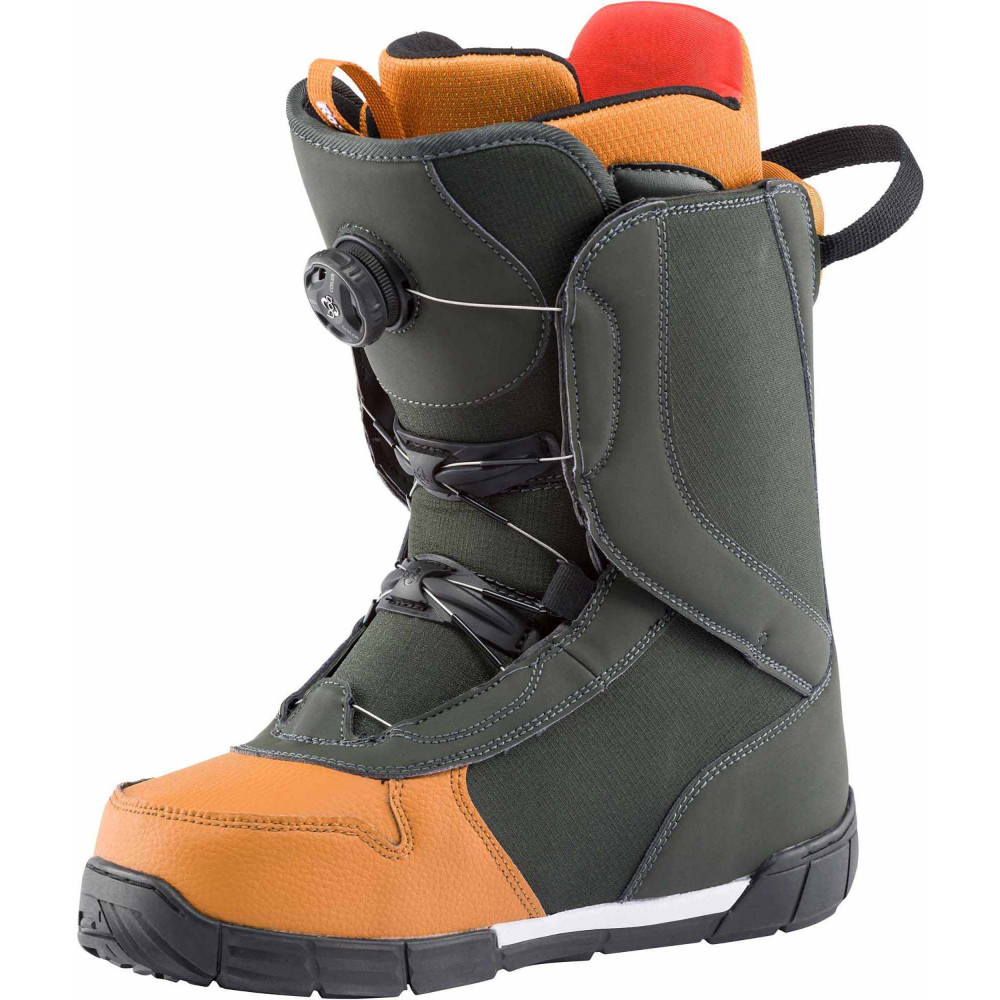 BOOTS DE SNOWBOARD CRANK BOA H3 GREEN/BROWN