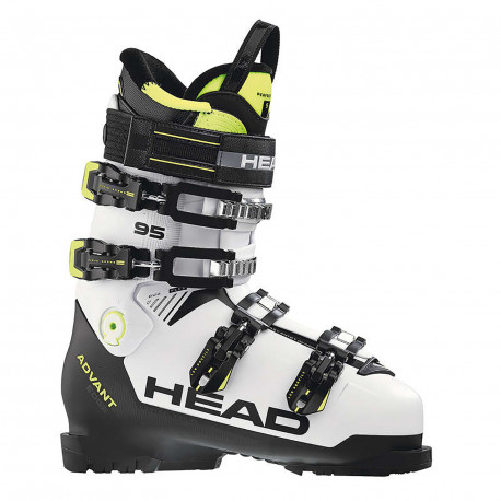 CHAUSSURE DE SKI ADVANT EDGE 95 WHITE/BLACK - YELLOW