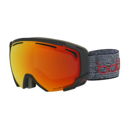 GOGGLE SUPREME OTG MATTE DARK GREY & RED NXT MODULATOR FIRE RED