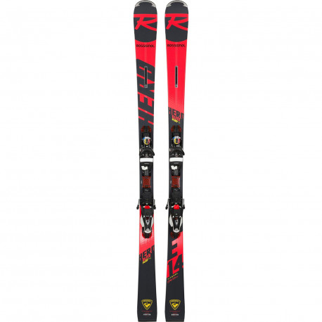 SKI HERO ELITE PLUS TI + FIXATIONS NX 12 KONECT DUAL B80 BK/ICON