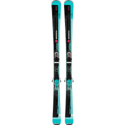 SKI FAMOUS 2 + BINDUNGEN XPRESS W 10 B83 BLACK/BLUE