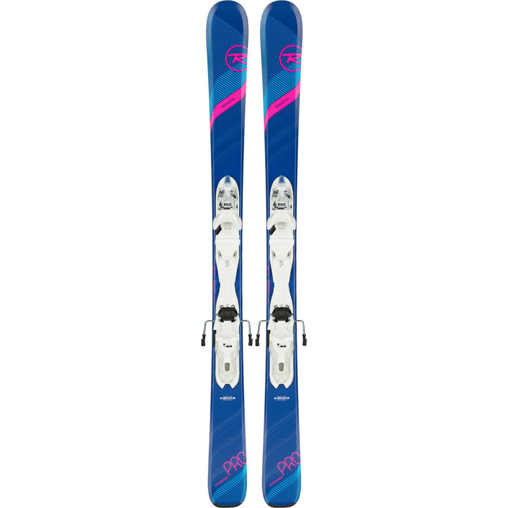 SKI EXPERIENCE PRO W + FIXATIONS XPRESS JR 7 B83 WHITE/SILVER