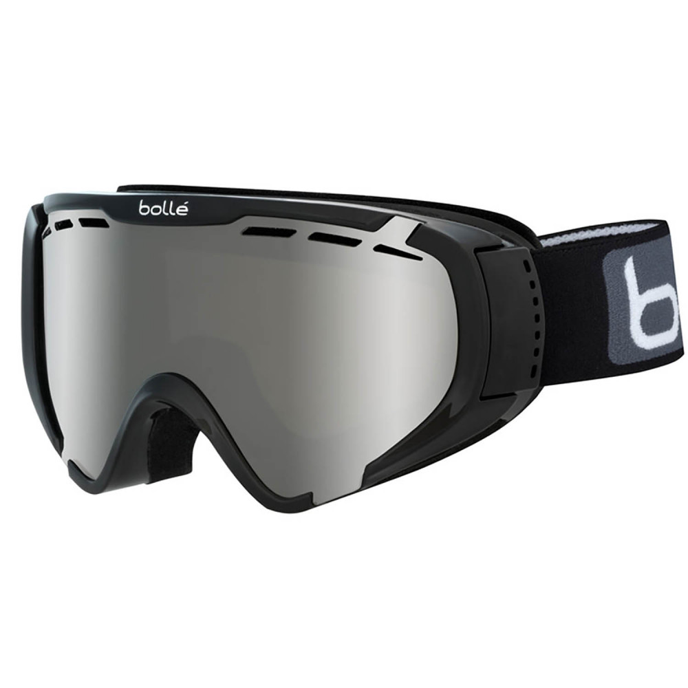 MASQUE DE SKI EXPLORER OTG SHINY BLACK BLACK CHROME