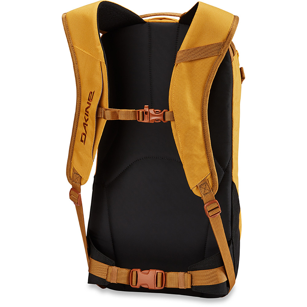 Sac à Dos Dakine Heli Pack 12L - Pour Snowboard Et Rando, Taille M, Gris/jaune, Occasion En Bon état