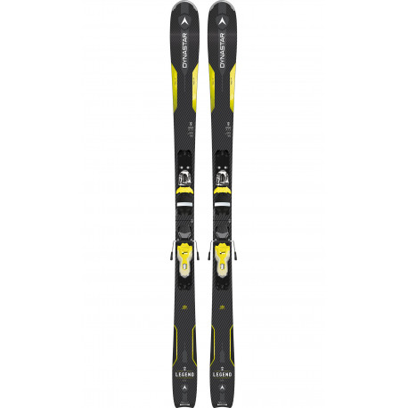 SKI LEGEND X75 + FIXATIONS XPRESS 10 B83 BLACK/YELLOW