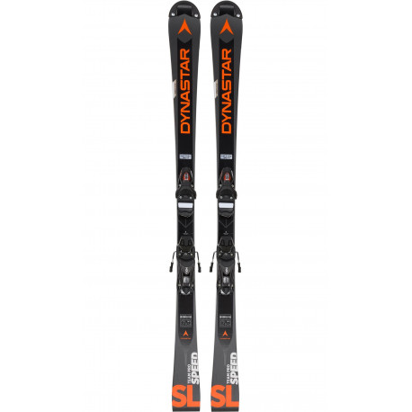 SKI SPEED TEAM PRO + BINDINGS NX JR 7 LIFTER B73 BLACK ICON