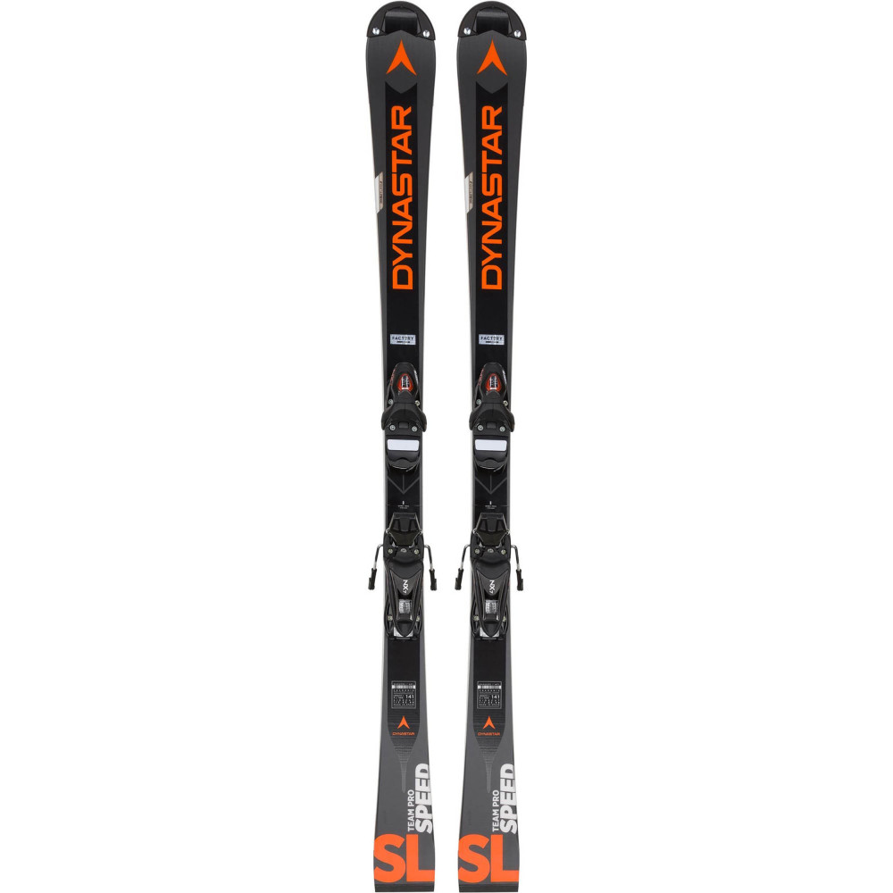 SKI SPEED TEAM PRO + FIXATIONS NX JR 7 LIFTER B73 BLACK ICON