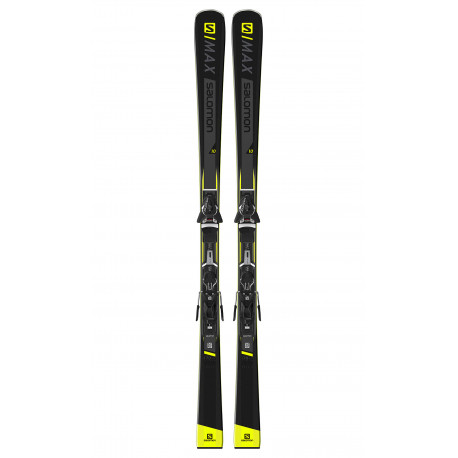 SKI S MAX 10 + FIXATIONS Z11 WALK L80 BLACK/WHITE