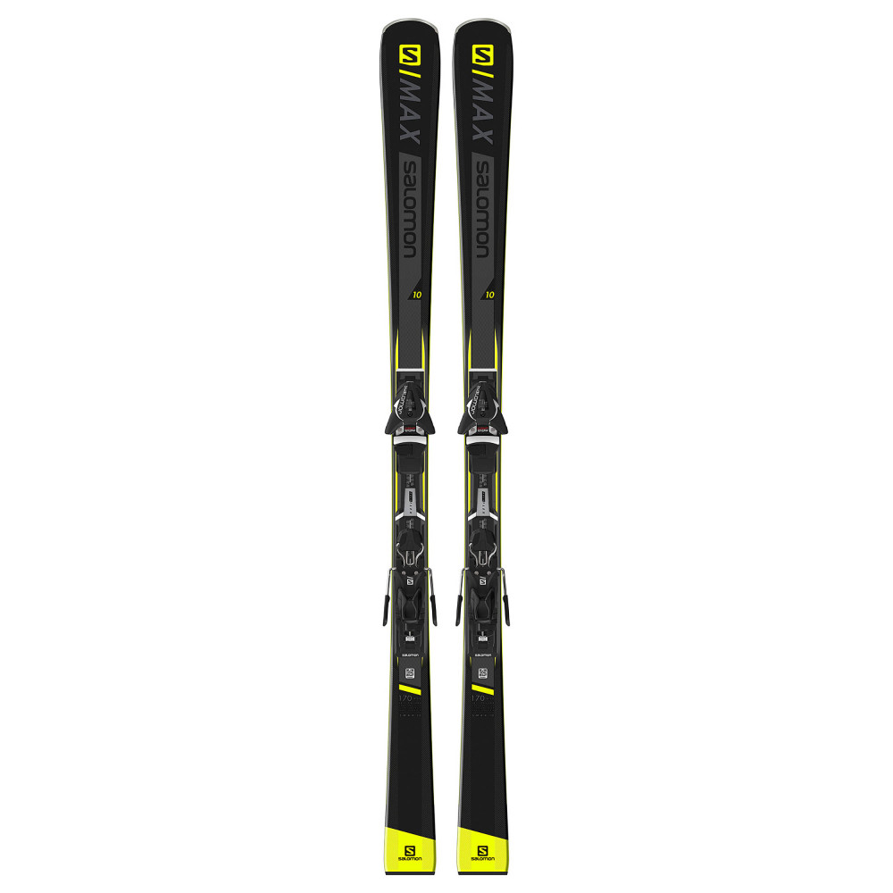 SKI S MAX 10 + FIXATIONS Z11 WALK L80 BLACK/WHITE