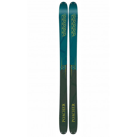 SKI POACHER + FIXATION DE SKI GRIFFON 13 ID 110 MM BLACK