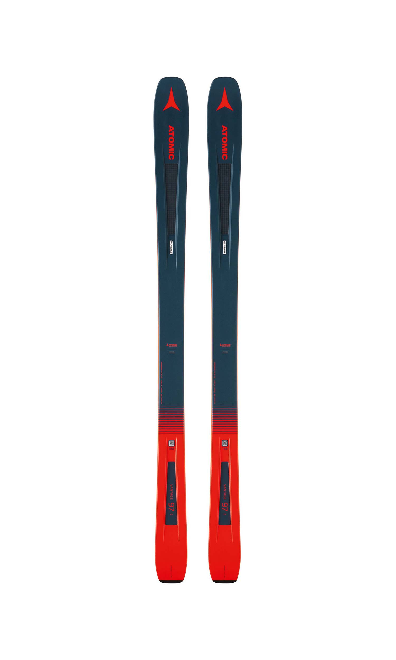 ATOMIC SKI VANTAGE 97 C + FIXATIONS GRIFFON 13 ID 110 MM BLACK
