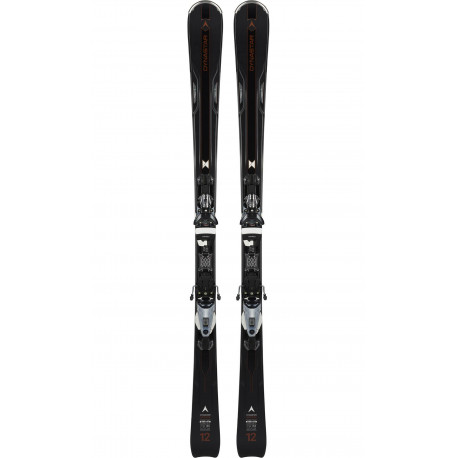 SKI INTENSE 12 + FIXATIONS NX 12 KONECT DUAL B80 BK/SPKL