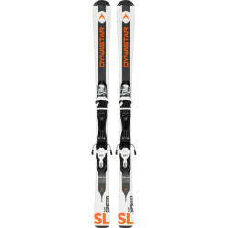 SKI TEAM SPEED + FIXATIONS XPRESS JR 7 B83 BLACK/WHITE