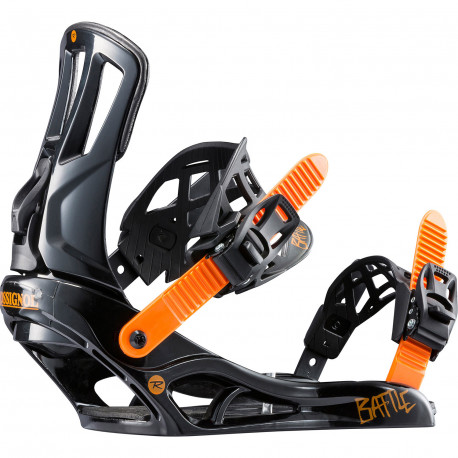 FIXATION DE SNOWBOARD BATTLE ORANGE