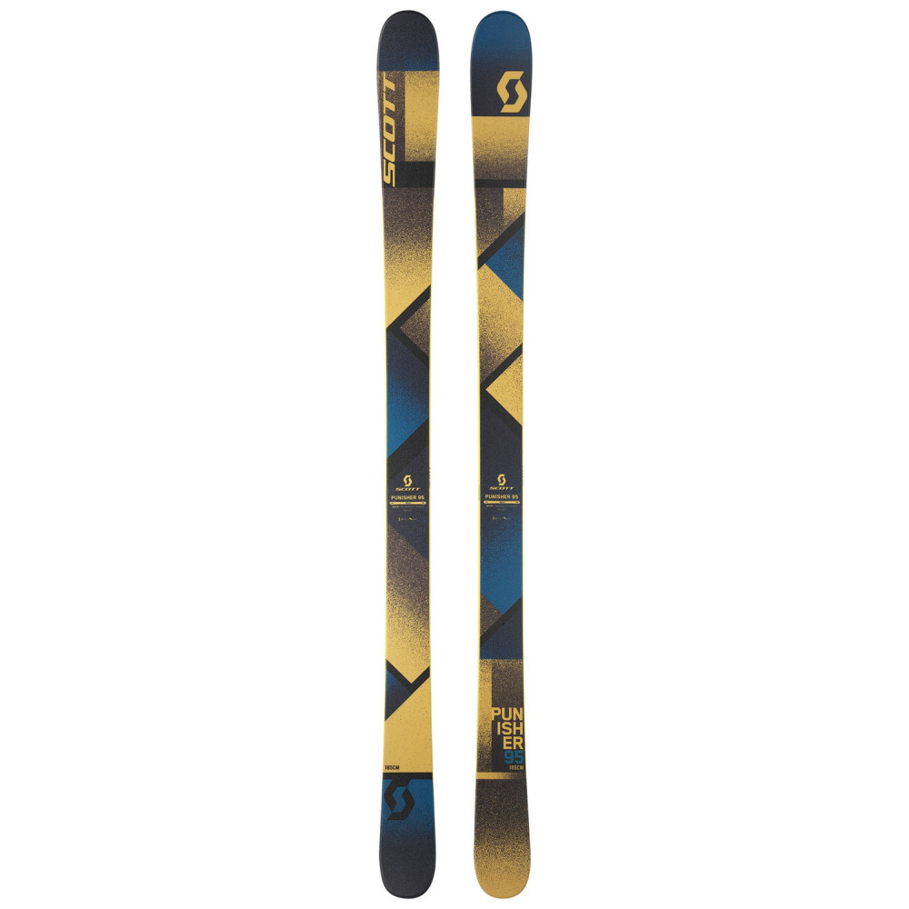 SKI PUNISHER 95 + FIXATION SQUIRE 11 90MM RED