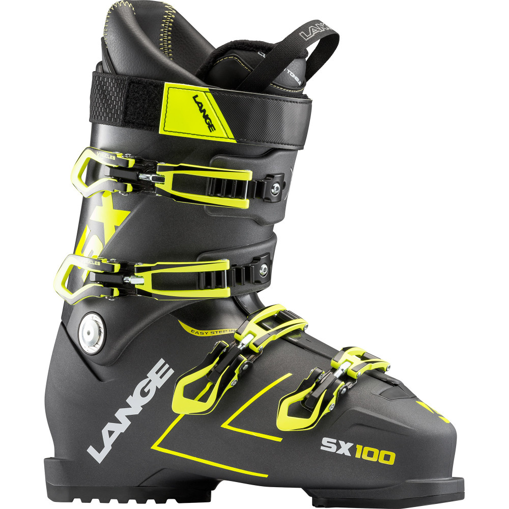 SKI BOOTS SX 100 ANTHRACITE/YELLOW