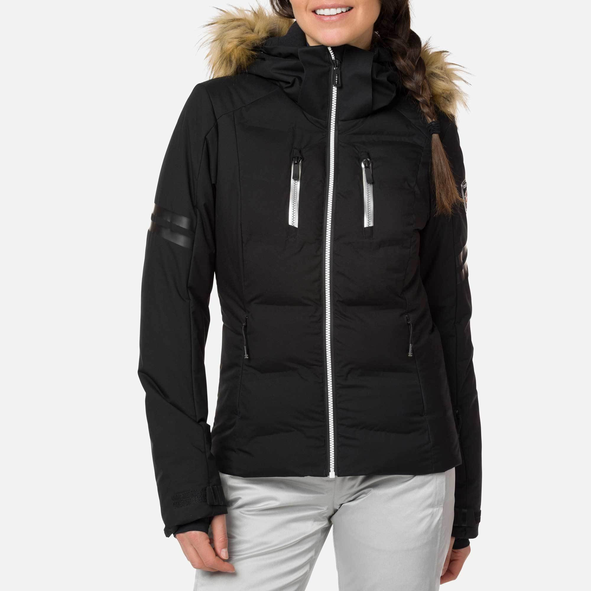 VESTE DE SKI W DEPART JKT BLACK Easy Gliss Rossignol Depart Veste de ski Femme: : Vêtements et