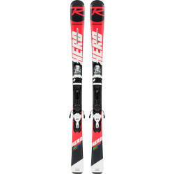 SKI HERO JUNIOR + BINDINGS XPRESS JR 7 B83 BLACK/WHITE