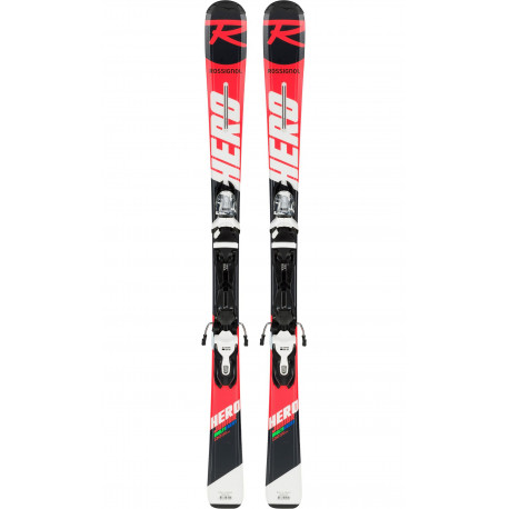 SKI HERO JUNIOR + BINDINGS XPRESS JR 7 B83 BLACK/WHITE