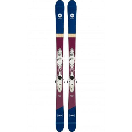 SKI TRIXIE + FIXATIONS XPRESS W 10 B83 WHITE/SPARKLE