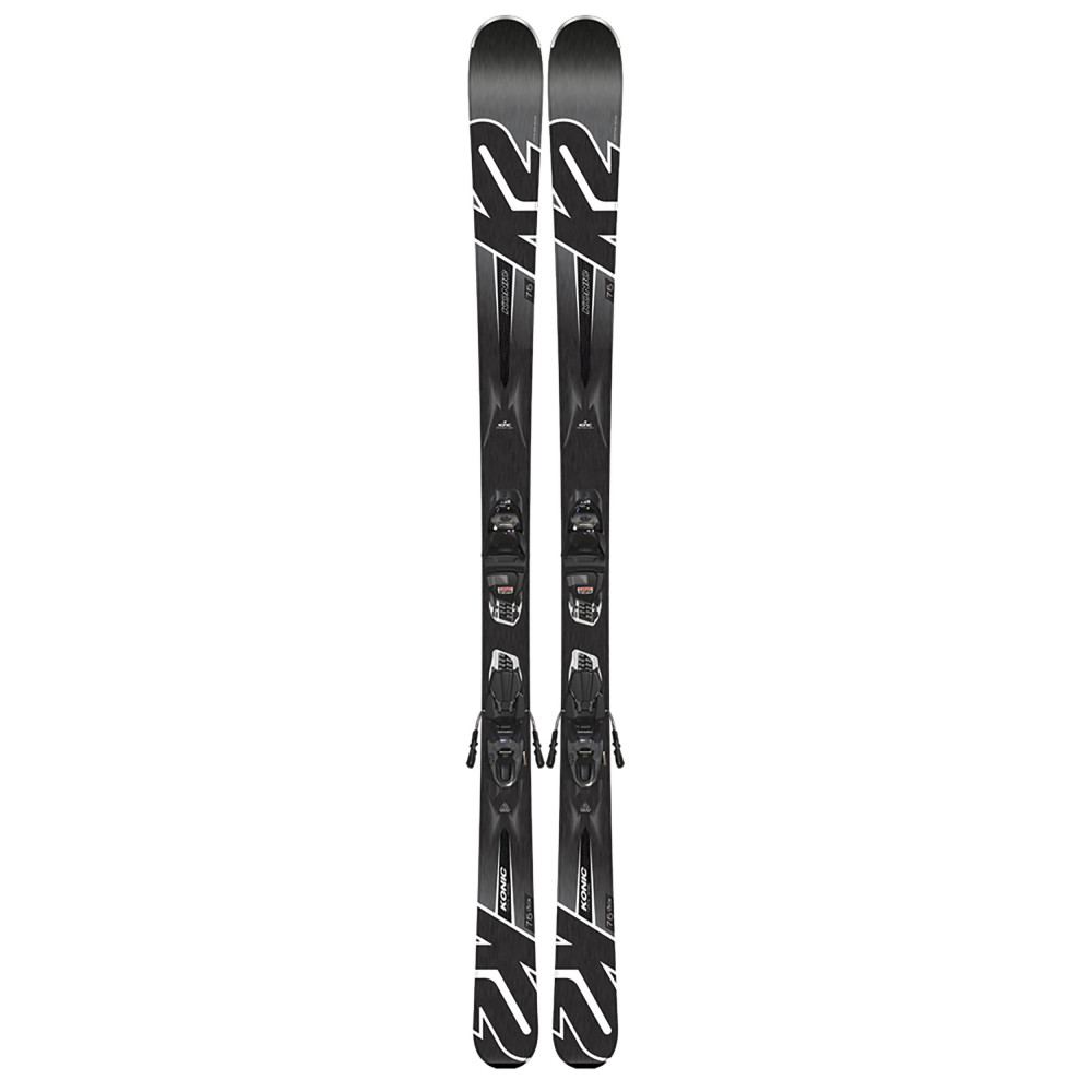 SKI KONIC 75 + BINDUNGEN M2 10 QUICKCLIK BLACK