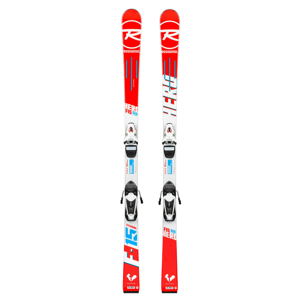 ESQUÍ HERO FIS GS OPEN + FIJACIONES NX JR 7 RTL B83 BLACK/WHITE