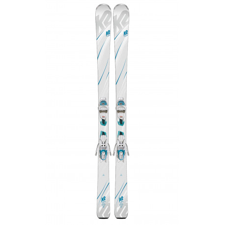 SKI LUV 75 WHITE + ER3 ERP 10 QUIKCLIK WHITE