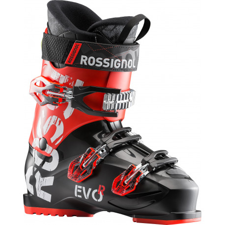 SKI BOOTS EVO RENTAL BLACK/RED