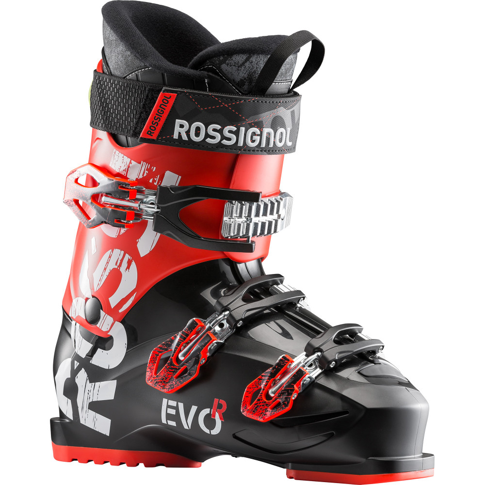 SKI BOOTS EVO RENTAL BLACK/RED