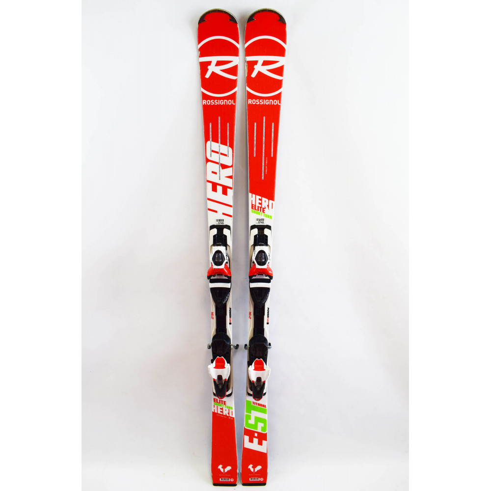 SKI HERO ELITE ST TI + FIXATIONS AXIAL 120 OCCASION