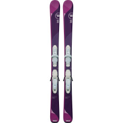 SCI TEMPTATION PRO + ATTACCHI KID X 4 B76 WHITE SILVER