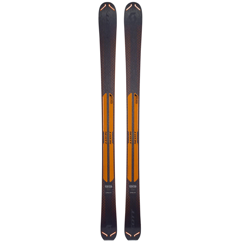 SKI SLIGHT 93 plus FIXATIONS LOOK NX 12 DUAL B100 BLACK/WHITE