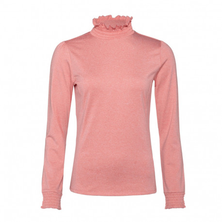 PULL ZOOM POWERSTRETCH TOP THINK PINK